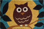 Wise Owl Coir Door Mats